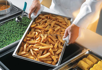 Bac GN en acier inoxydable, récipient alimentaire commercial, bac de restauration pour hôtel, restaurant, cuisine