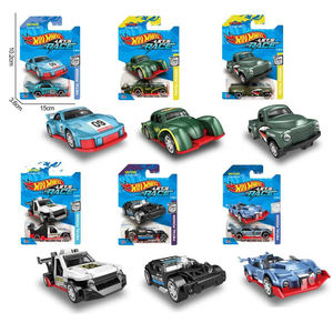 Nouveautés : Véhicules de course miniatures 1:64 en alliage pour enfants – 6 styles de mini-jouets pour enfants - Product Image 1