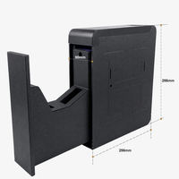 Brankas Senjata Pintar Isi Ulang Daya dengan Konektivitas Bluetooth, Buka Kunci Sidik Jari dan Kata Sandi, Operasi Layar Sentuh, Mode Senyap, Tampilan Waktu