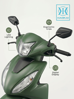 Scooter à essence de haute qualité 49,5 ml 50 cm³ avec système EFI ECU, 4 temps, refroidissement par air, homologué EEC Euro 5, roues hautes, frein à disque avant