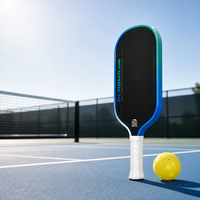 Raquette de pickleball de 5e génération avec noyau en mousse EPP de 16 mm, pressée à chaud avec fibre de carbone T700, pour adultes, 225 g ; directement de l'usine