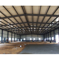 Structure métallique préfabriquée 40x20m Hangar préfabriqué Garage Hangar Stockage Kits de construction en métal
