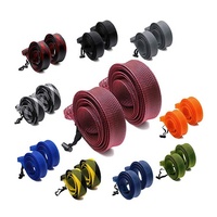 Coulée élastique enchevêtrement canne à pêche filet Tube manchon couverture tressé maille protecteur PoleGloves outil canne à pêche protection 10 couleurs