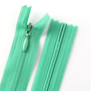 ซิปคุณภาพสูงแบบกำหนดเอง ปลายปิด 3 #   ซิปซ่อนแบบลูกไม้สำหรับชุดเดรส - Product Image 2