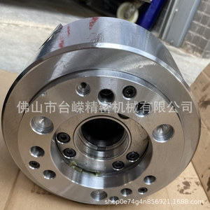 Mandrin hydraulique creux haute précision 12 pouces à trois mors pour tour CNC, en acier, support OEM - Product Image 3