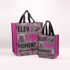 <span class=keywords><strong>Bolsa</strong></span> de Compras de Regalo Reutilizable Ecológica Personalizada, <span class=keywords><strong>Bolsa</strong></span> de Mano de Tela No Tejida Estilo Lulu con Logotipo Impreso - Product Image 1