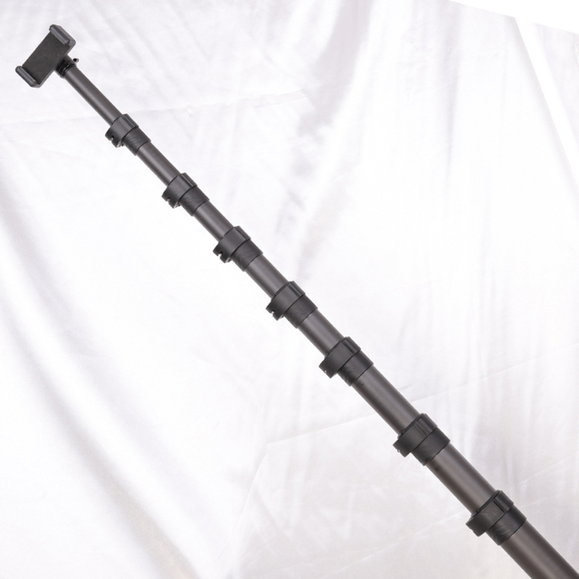 3k Carbon Heavy Duty Customized Motorized Telescopic Security Camera Extension Pole