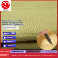 Tissu ignifuge en Kevlar Aramide Telon_ en gros, tissu résistant aux hautes températures et à l'usure, pour vêtements de protection incendie et combinaisons
