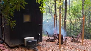 Vente en gros Maison conteneur de 40 pieds Petites maisons préfabriquées en acier Tube de grand-mère français Maison mobile préfabriquée extérieure avec remorque - Product Image 5