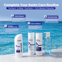Masque capillaire VANERIA, protection pré-natation, prévient les dommages du chlore, protège contre la sécheresse et la fragilité, après-shampoing