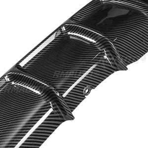 ลิ้นดิฟฟิวเซอร์กันชนหลังลายคาร์บอนไฟเบอร์ สำหรับ BMW ซีรีส์ 4 รุ่น F32 F33 F36 ปี 2014-2019 M Sport - Product Image 4