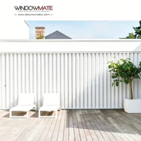 Lames en alliage d'aluminium OEM ODM pour murs-rideaux extérieurs, ventilation, décoration, imperméables et légères