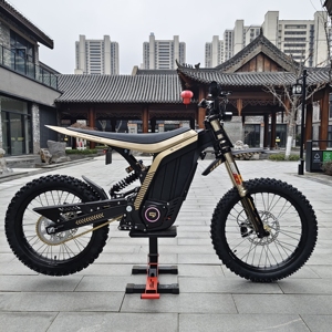 Vélo tout-terrain 79 Bike Dirt 10kW 72V40Ah avec phare LED 3000lm, écran couleur, contrôle intelligent par application, couple élevé offrant une accélération puissante - Product Image 5