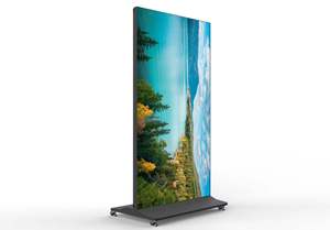 75 inch <span class=keywords><strong>floorstand</strong></span> kiosk Android và hệ thống cửa sổ 500 nits 24/7 giờ LCD toàn màn hình Totem cho Chào mừng hiển thị - Product Image 4