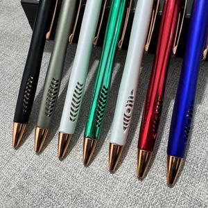 Metal Texture Plastic Ballpoint <b>Pen</b> with logo UV Shell High-Quality Gel <b>Pens</b> Wholesale Custom <b>Pen</b> Suitable for Corporate Gifts - Product Image 4