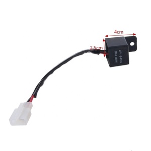 Relais de clignotant LED pour motos ADT LF1-S-PIN 12V, contrôle de la fréquence des clignotants - Product Image 5