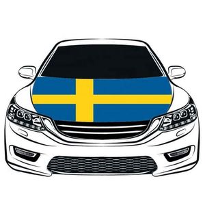 Housse de capot de voiture en polyester élastique avec drapeau national marocain pour événements sportifs et décoration des supporters - Product Image 5