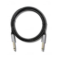 Kabel Gulung Konduktor Tembaga Berpelindung Foil Dua Warna OEM 1/4-inci untuk Gitar/Amp Bass/Pedal Kabel Audio/Video