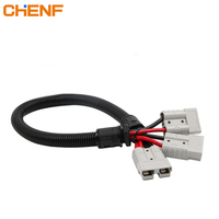 CHENF Connecteur à courant élevé 40A/50A/120A/175A/350A 600V Câble de charge de batterie Faisceau de câblage de véhicule électrique Borne en cuivre