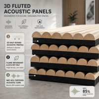 Panneaux acoustiques pour plafond suspendu, panneaux en fibre de polyester PET, absorption acoustique, dalles carrées, taille personnalisée