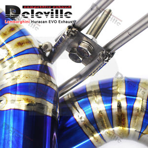 Système d'échappement YD Catback pour Lamborghini Huracan STO/<span class=keywords><strong>EVO</strong></span> Spyder/Technica 5.2 2019-2020 système d'échappement de voiture de tuyau d'échappement en titane - Product Image 6