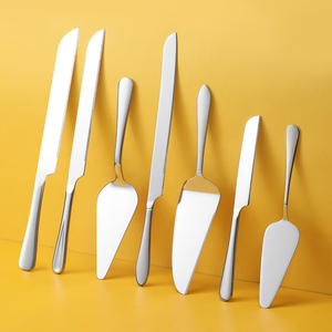 Juego de cuchillo para pan y espátula para pasteles de la serie K00, de acero inoxidable, 35 cm, apto para lavavajillas, utensilios para hornear para uso en la cocina - Product Image 1