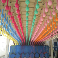 Ligne de production de ballons en latex de haute qualité, machine de fabrication de jouets avec pompe, moteur et PLC, garantie 1 an - Vente chaude