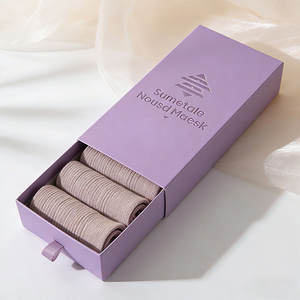 Boîte cadeau écologique biodégradable haut de gamme, personnalisée avec logo imprimé, en carton coulissant avec <span class=keywords><strong>insert</strong></span> en EVA et ruban - Product Image 3