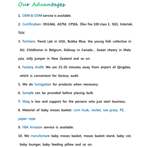 Phong cách mới MOSES giỏ đứng bé cái nôi đứng - Product Image 2