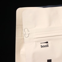 Sachets Doypack autoportants à huit soudures, imprimés en couleur, en nouveau matériau, pour emballage de café de supermarché, pour petit-déjeuner nutritif