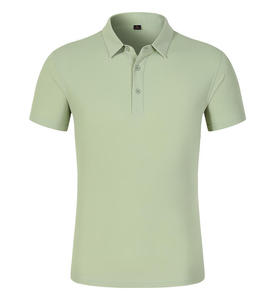 เสื้อเชิ้ตแขนสั้นผ้าถักระบายอากาศได้ดีสำหรับผู้ชายโจมา-โพลีเอสเตอร์ผสมผ้าฝ้ายขนาด 6XS-3XL - Product Image 5