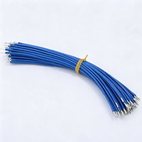 Kabel Harness Kustom dengan Isolasi PVC Multi-warna, Kabel Berujung Ganda yang Sudah Dilucutkan Isolasi untuk PCB & Pengkabelan Peralatan Rumah Tangga