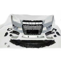 Kit de Parachoques Delantero para Auto A7 S7 C7 C7.5, Estilo RS7, con Rejilla de Panal, para Audi A7 S7 C7 C7.5 2009-2018
