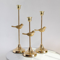 Amerikanische Retro-Vogel-Simulationsfiguren, nordische romantische Kerzenhalter für Esstisch und Eingangsbereich, Wohnaccessoires