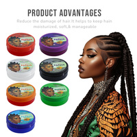 Pomata Unisex SHENGBAONUO all'Ingrosso a Tenuta Forte con Effetto Anti-Crespo per Capelli Afro