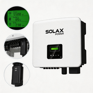 Sistema de Energía <span class=keywords><strong>Solar</strong></span> Fuera de la Red de 5KW 10KW 20KW de Alta Eficiencia para Hogar, Granja e Industria, <span class=keywords><strong>Kit</strong></span> Fotovoltaico Completo con Inversor - Product Image 5