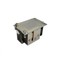 Refroidisseur de processeur actif 240W avec 4 caloducs en cuivre, ventilateur 6025 pour AMD SP3 2U P22, base en cuivre, ailettes en aluminium, carte mère rectangulaire personnalisée