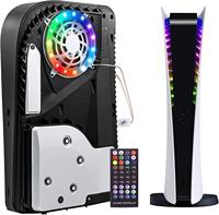Bande lumineuse flexible RVB icône néon pour console PS5 3 modes de contrôle 8 couleurs 400 + effets bricolage décoration accessoires de jeu LED