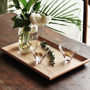 Plateau en bois personnalisé pour la nourriture, plateau en bois pour <span class=keywords><strong>servir</strong></span>, plateau multi-usages, cuisine, restaurant - Product Image 4