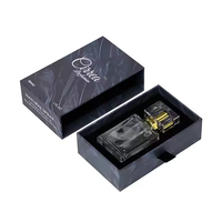 Boîte à parfum de luxe personnalisable en matériaux recyclés, emballage coulissant vide pour cosmétiques et cadeaux, vente en gros