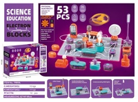 Kit d'exploration électronique DIY pour enfants, blocs de circuits imprimés, jouet éducatif STEM pour enfants