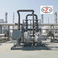 Sistema de Calefacción de Aceite Térmico Eléctrico de 150kW, Calentador de Fluido Térmico Eléctrico de Circuito Cerrado con Bomba de Motor Enlatada a Prueba de Explosiones