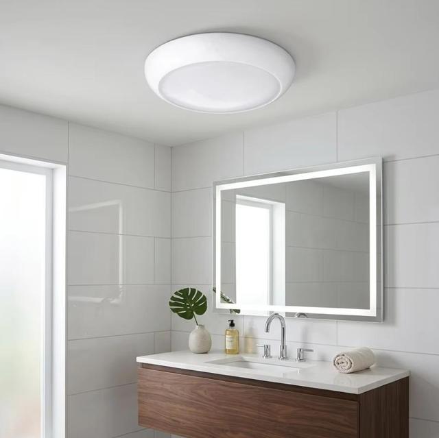 CE ROHS ERP Modern 12W 15W Adjustable Power 3CCT IP65 Minimalist Round Flush Mount Led Ceiling Light for Corridor Hallway