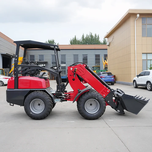 Gratis pengiriman H180 roda teleskopik pemuat 4wd Boom kompak roda teleskopik kecil pemuat roda pertanian pemuat teleskopik - Product Image 2