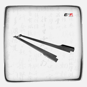 Extension latérale inférieure en carbone sec de qualité course, type autoclave, 2 pièces uniquement, pour kit aérodynamique latéral sport Ioniq 5N 22-25 - Product Image 1