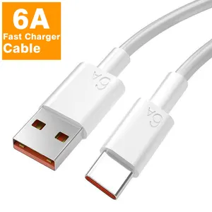 USB-кабель для передачи данных, 6 А, 66 Вт, 1/1,5/2 м