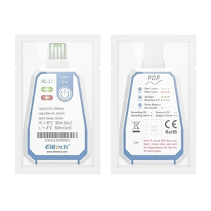 IP67 Waterproof USB <b>Temperature</b> <b>Data</b> <b>Logger</b> Single-use for Pharmaceuticals Medical Cabinets Sea Food Cabinets - Product Image 2
