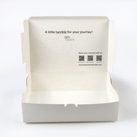 Boîtes en papier pliables personnalisées imprimées, boîtes d'emballage en carton blanc pour la vente au détail et le commerce électronique