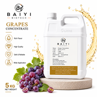 Concentré de saveur liquide BAIYI de qualité alimentaire, saveur raisin, 5KG, pureté 99,5%-100%, pour aromatisation de tabac à chicha, fourniture OEM