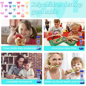 Hexagon Art Deco <b>Sand</b> <b>Timer</b> 1/3/5/10/15 Minutes Eco-Friendly Lightweight Portable Handmade Durable for Home Office Desk - Product Image 2